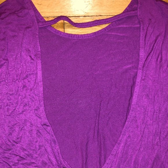 Women's Gaiam Backless Workout Ellie Tunic Yoga Top - Picture 10 of 12